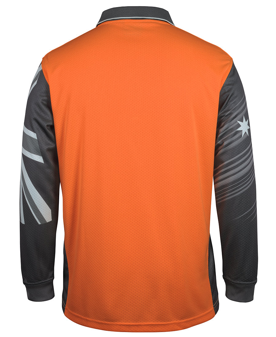 JB's Wear L/S SOUTHERN CROSS POLO 6HSCL