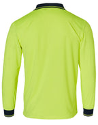AIW SW05CD High Visibility Long Sleeve Polo