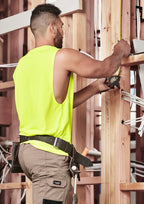 Syzmik Mens Hi Vis Sleeveless Tee ZH297