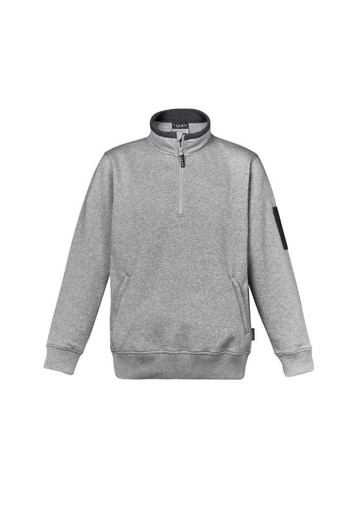 Syzmik Mens 1/4 Zip Brushed Fleece ZT366