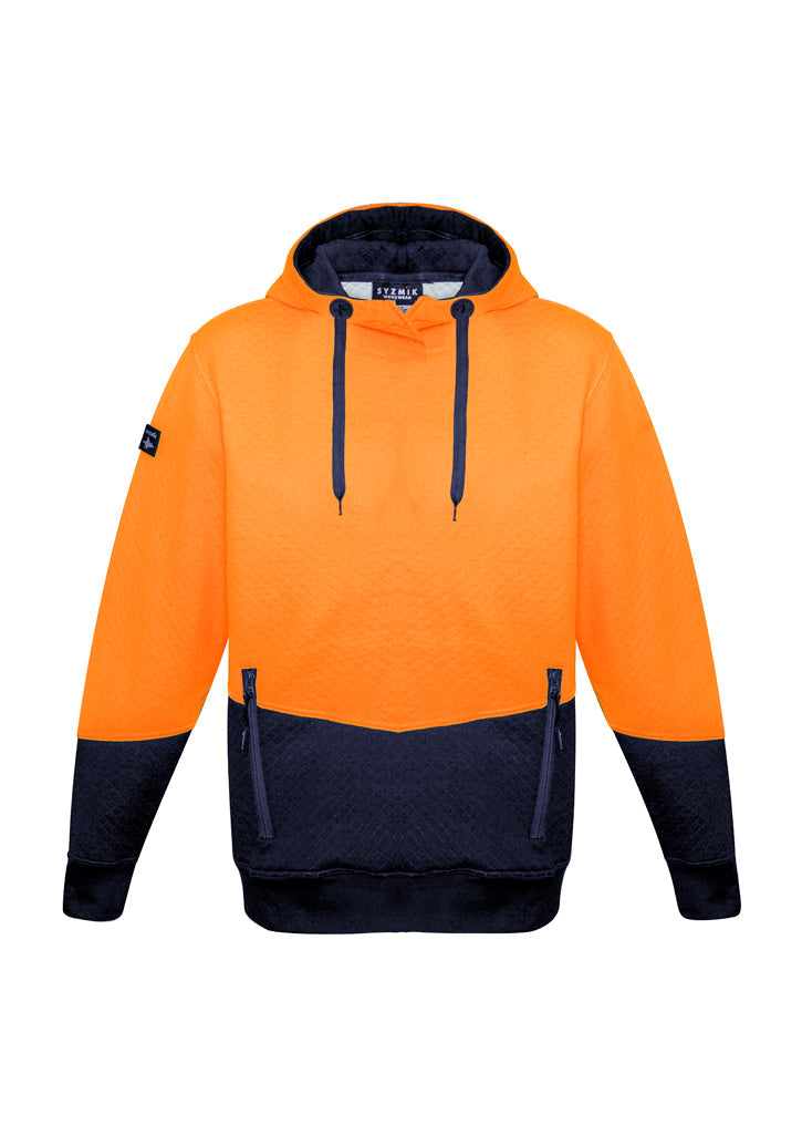 Syzmik Unisex Hi Vis Textured Jacquard Hoodie ZT477