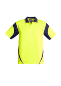 Syzmik Mens Hi Vis Aztec Polo - Short Sleeve ZH248