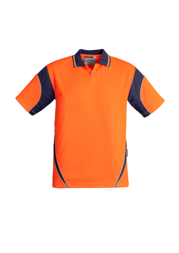 Syzmik Mens Hi Vis Aztec Polo - Short Sleeve ZH248