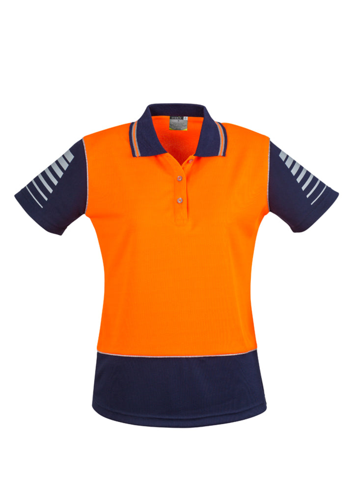 Syzmik Womens Hi Vis Zone Polo ZHL236