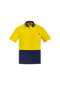 Syzmik Mens Hi Vis Cotton S/S Hi-Vis Polo ZH435