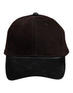 CH05 SUEDE PEAK CAP