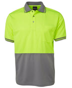 JB's Wear Hi Vis S/S Traditional Polo 6HVPS