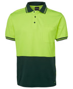 JB's Wear Hi Vis S/S Cotton Back Polo 6HPS