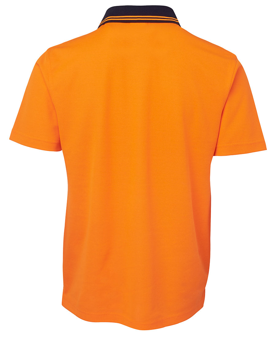 JB's Wear Hi Vis Non Cuff S/S Cotton Back 6NCCS