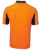 JB's Wear Hi Vis S/S Arm Tape Polo 6AT4S