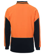 JB's Wear Hi Vis L/S Gap Polo 6HVGL